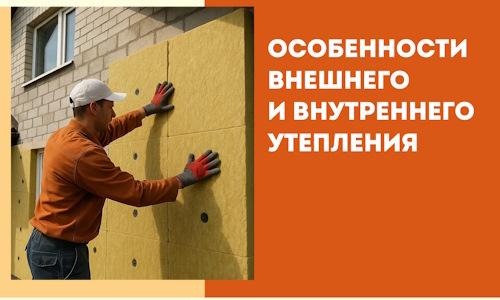Какие особенности внешнего и внутреннего утепления в Пятигорске