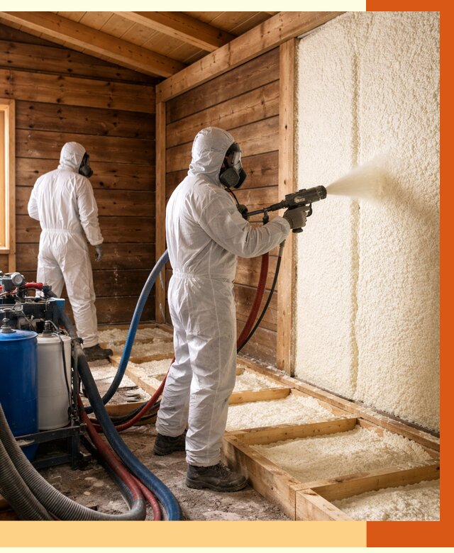 Утепление бани ппу в Пятигорске под ключ от 4315 руб./м2 | ТепломастерПтг - напыление и монтаж ппу