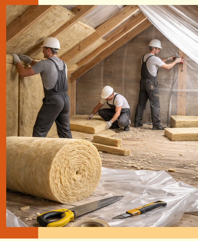 Профессиональное утепление мансарды в Пятигорске качественно и надежно