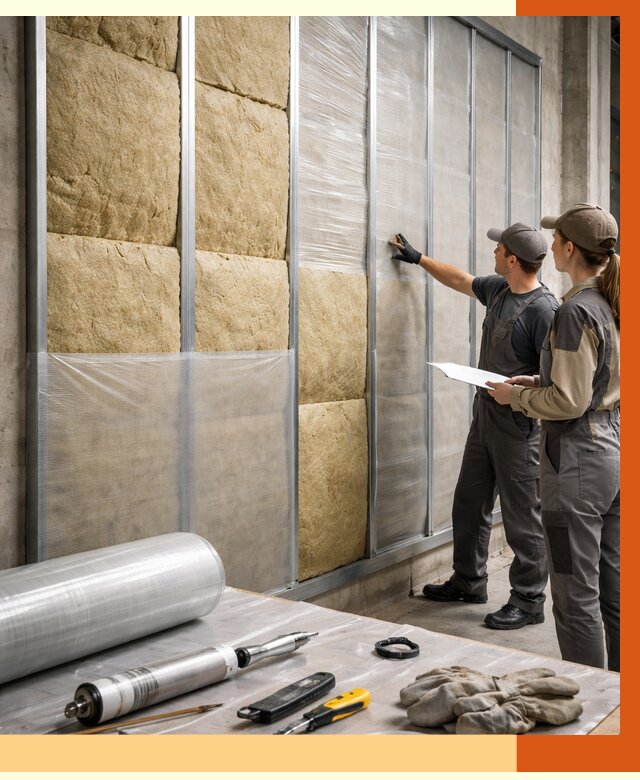 Утепление склада химсырья в Пятигорске от 4623 руб. под ключ | ТепломастерПтг