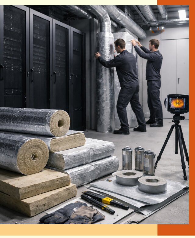 Утепление серверной в Пятигорске от 8732 руб./м² — комплексно под ключ | ТепломастерПтг