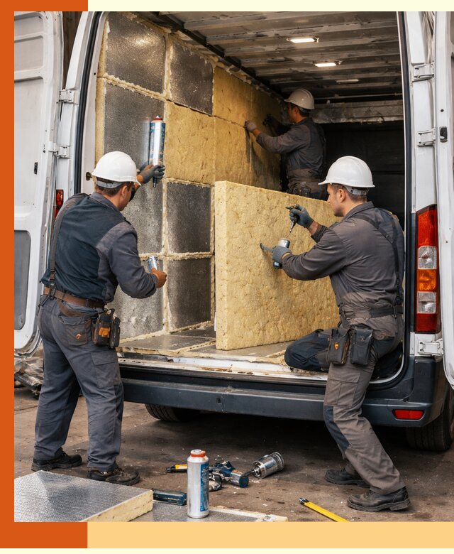 Утепление фургона-рефрижератора в Пятигорске для сохранения температуры