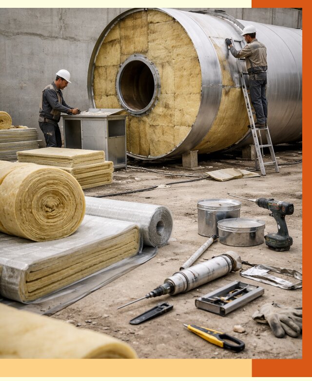 Утепление резервуара с топливом в Пятигорске от 28251 руб. под ключ | ТепломастерПтг