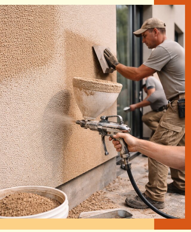 Утепление фасада жидкой пробкой в Пятигорске от 4931 руб./м² под ключ | ТепломастерПтг