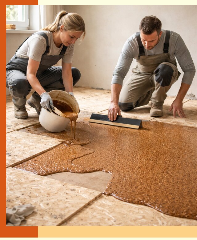 Утепление пола жидкой пробкой в Пятигорске для квартир и домов